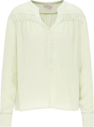 Usha Slip-on blouse Dames lichtgroen