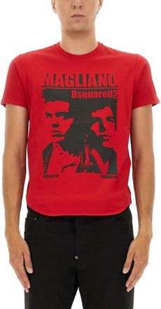 Dsquared2 Regular Fit Cotton T-Shirt