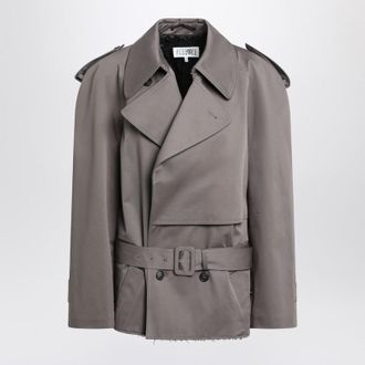 Maison Margiela Short Double-Breasted Trench Coat