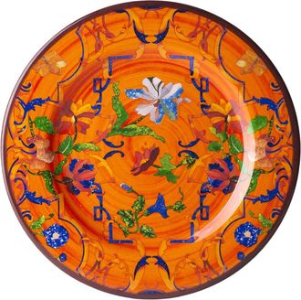 Mario Luca Giusti Pancale Dinner Plate in Orange at Nordstrom