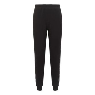 Carlo Colucci Tracksuit Broek - Heren - Sweatpants - Zwart - L - Katoen - Broeken