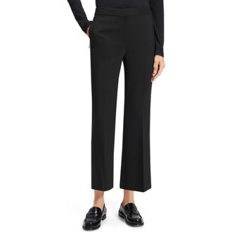 Theory Kick Flare Ankle Pants in Black at Nordstrom Rack, Size 14