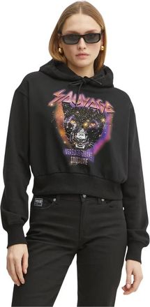 Versace Jeans Couture Mujer, Sudaderas, Negro, Talla: S