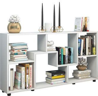 ebuy24 Ebuy24 - Vcm Caja De Cajones De Madera Sideboard Con Pr&aacute;ctico Divisor De Entrepiso Divisor De Habitaci&oacute;n Dimensiones Aprox. Al. 62 X An. 117 X T. 20 C