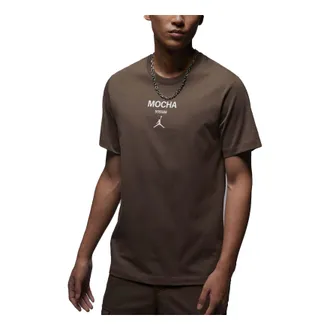 Nike Jordan Air Jordan MOCHA Logo T-Shirt Brown FQ6991-274