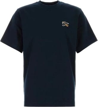 Burberry Seth T-shirt - Heren - T-shirts - Blauw - XL - Tops