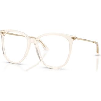 Jimmy Choo London 53mm Phantos optical glasses in Beige at Nordstrom