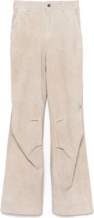 Santoro London Suede Trousers