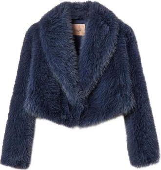 Twinset Twin-set Jas - Dames - Jassen - Blauw - XS - Jassen