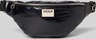 Wouf Bauchtasche mit Logo-Patch Modell Nuit in Black, Größe 1