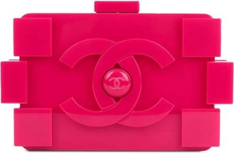 Chanel Lego Brick Minaudière clutch bag - Pink