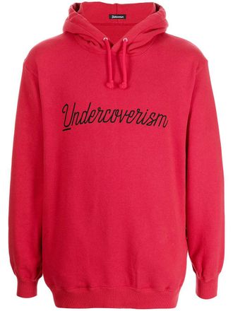 Undercover by Jun Takahashi Felpa con stampa - Rosso