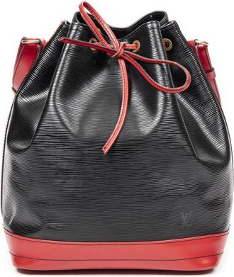 Louis Vuitton Noe Bicolor Black Stitching GM Schoudertas