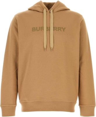 Burberry Camel Cotton Sweatshirt