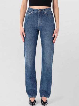 Givenchy denim straight leg trousers