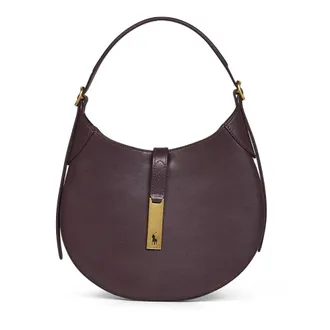 Polo Ralph Lauren Dames, Tassen, Paars, Maat: ONE Size Leer