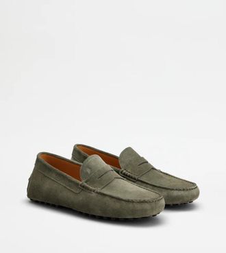Tod's Suede Loafer - Sage