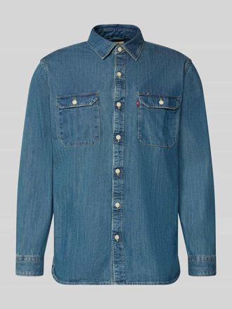 Levi's Relaxed Fit Jeanshemd aus reiner Baumwolle Modell JACKSON WORKER in Jeansblau, Gr&ouml;&szlig;e XXL