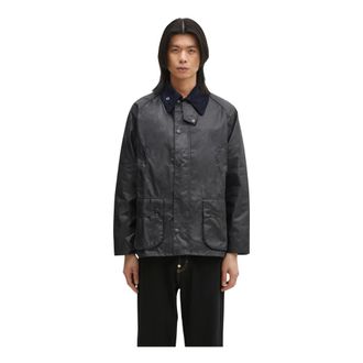 Barbour Jassen, Heren, Zwart, 2Xl, Katoen, Bedale Wax Jacket
