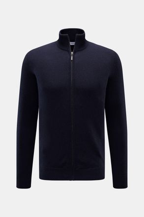 Braun Hamburg Men - Cashmere cardigan navy