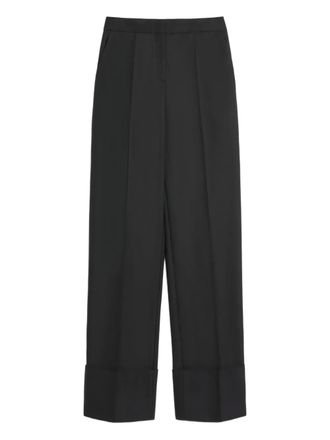 Valentino Garavani pleated trousers - Black