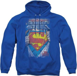 Gildan Superman Legendary Adult Pull Over Hoodie / Hooded Sweatshirt