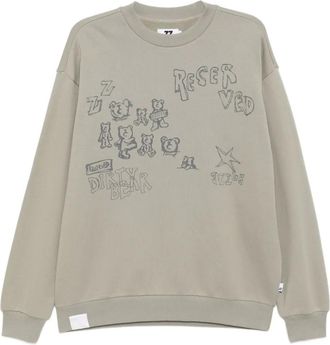 Izzue printed sweatshirt - Green