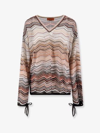 Missoni Maglia in viscosa e fibra metallizzata - MISSONI - gender_Woman