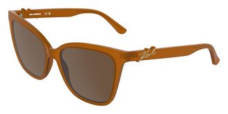 Karl Lagerfeld KL6223S 800 Womens Sunglasses Orange Size 56