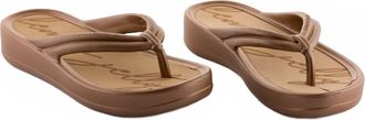 Lemon Jelly Womens Mare Slides In Bronze Metal