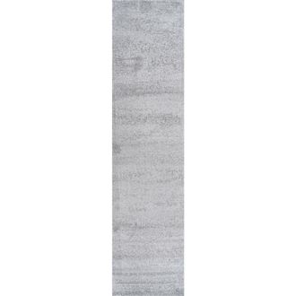 Jonathan Y Designs Haze Solid Low-Pile Area Rug in Light Gray at Nordstrom, Size 5Ft 0In X 8Ft 0In
