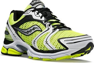 Saucony Progrid Triumph 4, Unisex Fashion Casual Running Shoes, yellow, 10.5 UK