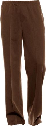 Cellar Door Straight Broeken - Heren - Straight fit broeken - Bruin - XS - Polyester - Broeken