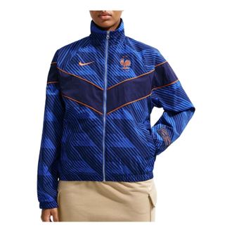 Nike (WMNS) Nike FFF 2026 27 Windrunner UV Woven Jacket Game Royal Blackened Blue Monarch IB6261-480