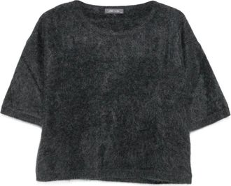 Philo-Sofie T-shirt in cashmere a maniche corte - Grigio