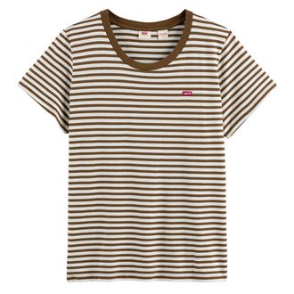Levi's Plus Gestreepte T-shirt met korte mouwen