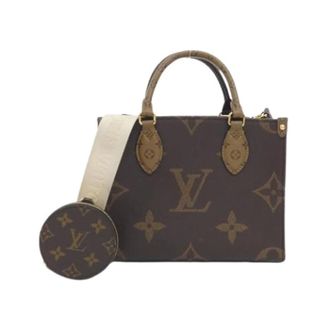 Louis Vuitton Pre-owned Handbag Pouch - Dames - Pre-owned - Bruin - Maat: ONE Size