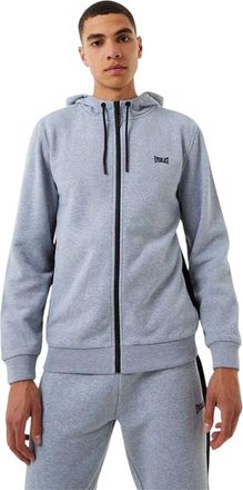 Everlast Heren Premium Full Zip Hoodie (Grijze Mergel)