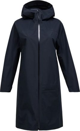 Peak Performance Treeline Shell Parka Regenjacke f&uuml;r Damen | blau