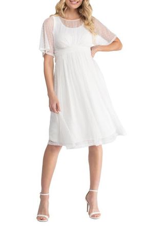 Kiyonna Stars A-line Wedding Dress in Ivory at Nordstrom, Size X-Small