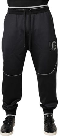 Dolce & Gabbana Heren, Broeken, Zwart, Maat: XL Poliester