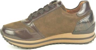 Gabor Schoenen, Dames, Bruin, 35 EU, D.Bruin combi Runner N.+tiret