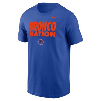 Nike Mens College (Boise State) Dri-FIT T-Shirt in Blue | IW0539-480