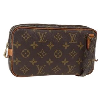 Louis Vuitton Pre-owned Cross Body Bags, female, Brown, Size: ONE SIZE Pre-owned Monogram Canvas Shoulder Bag