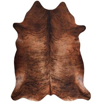 RugsX Tappeto Imitazione pelle di bovino, Mucca G5067-3 Pelle Marrone brown 100x150 cm