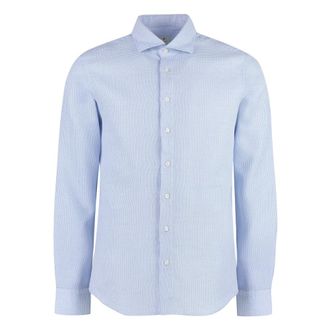 Bastoncino Hombre, Camisas, Azul, Talla: S