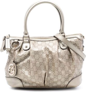 Gucci Pre-owned Gucci Guccissima Sukey Satchel Ladies 247902 525040