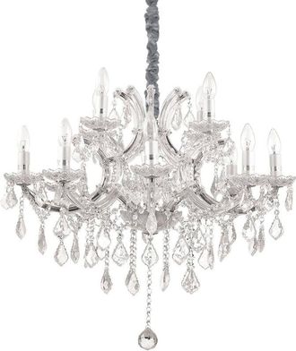 Ideal Lux Ideal Lux Napoleon - L&aacute;mpara Colgante 12 Luces Cromado