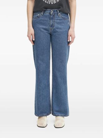 A Bathing Ape Jeans met verfraaid detail - Blauw