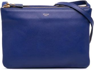 Celine Pre-owned Celine Small Lambskin Trio Crossbody F GA 0154